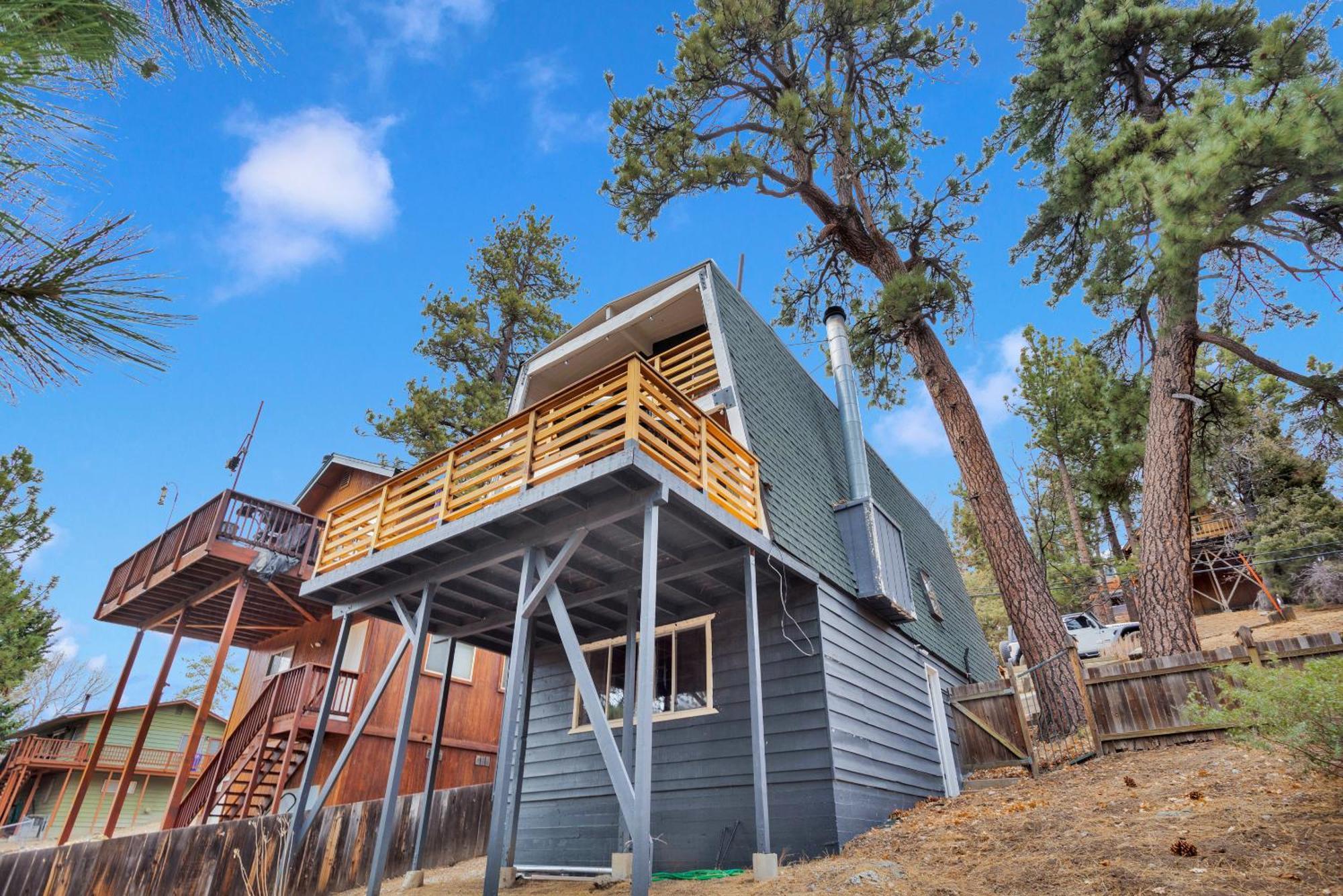 Cozy Crescent Tree Cabin Near Bear Mountain Big Bear Lake Exteriör bild