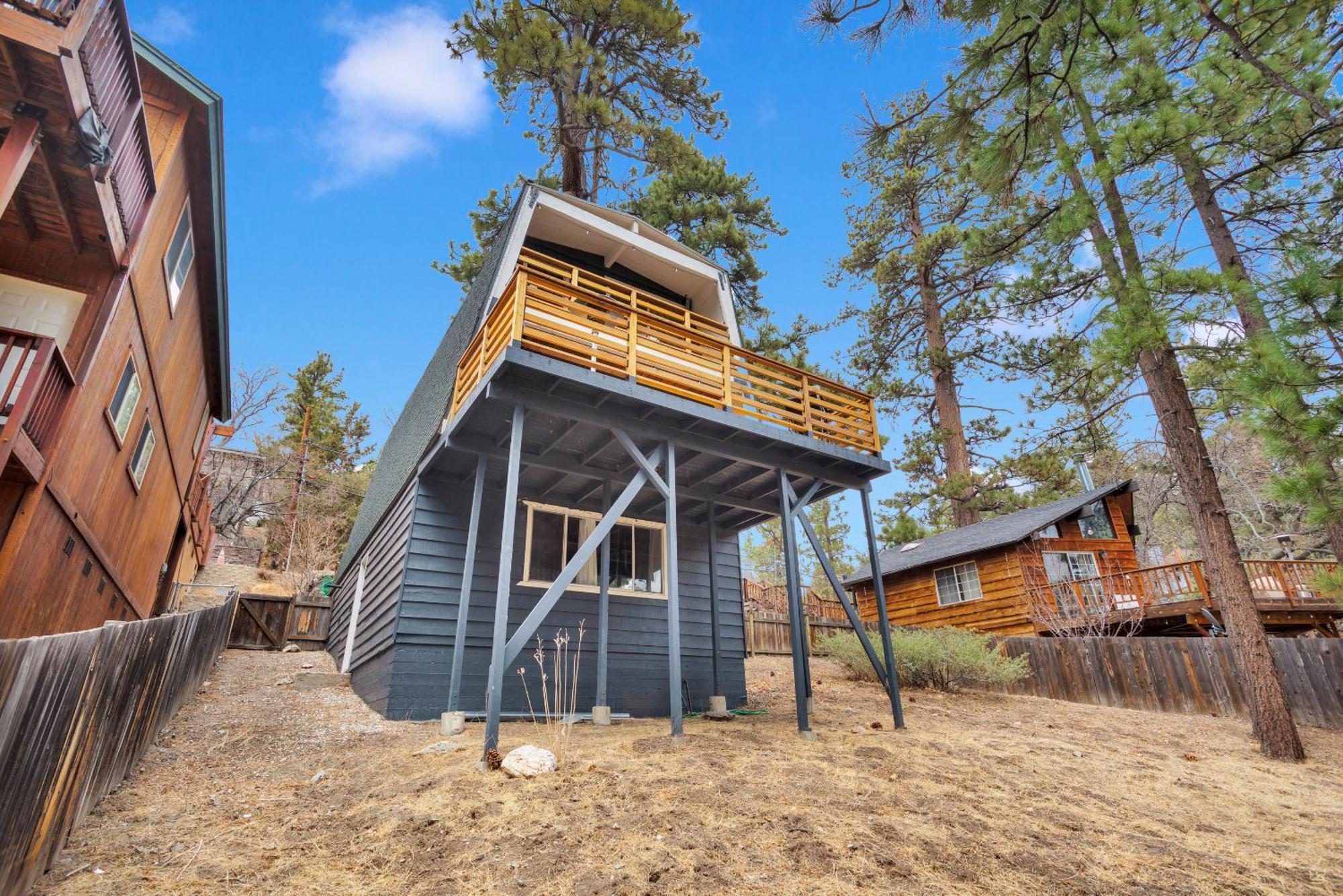 Cozy Crescent Tree Cabin Near Bear Mountain Big Bear Lake Exteriör bild