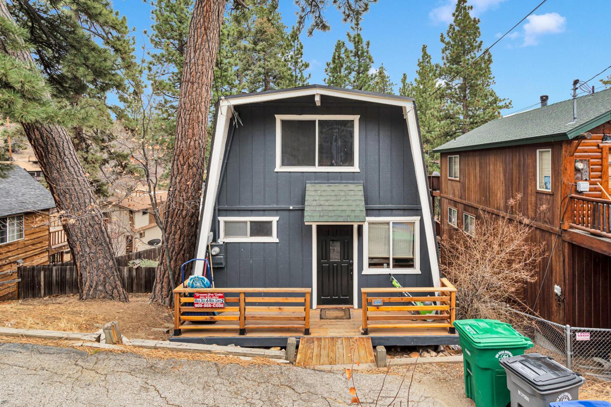 Cozy Crescent Tree Cabin Near Bear Mountain Big Bear Lake Exteriör bild